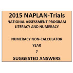 2015 Y7 Numeracy Non-Calculator